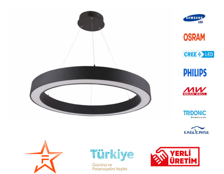 DEKORATİF LED HALKA LİNEER AYDINLATMA