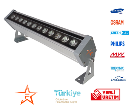 6X1W LED WALLWASHER