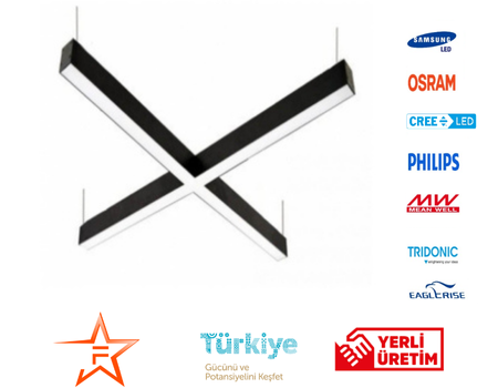 X LED LİNEER AYDINLATMA